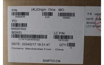 Lenovo 5H50S29145 HINEG L83FF W/Soundbar, tape