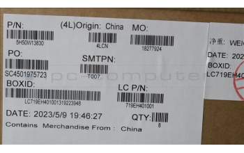 Lenovo 5H50W13830 HINGE FRUHINGE ACCY KITS HINGE FSDKX3D1