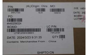 Lenovo 5H51L77333 FRU HINGE ACCY KITS (L+R) E16G2