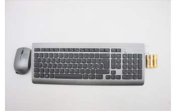 Lenovo 5KM0U87448 Keyboard_Mouse,2.4G,Italian,Grey
