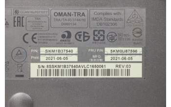 Lenovo 5KM0U87596 Keyboard_Mouse,2.4G,German,Black,Non_Backlight