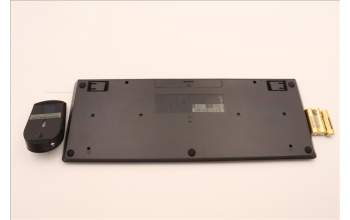 Lenovo 5KM0U87639 Keyboard_Mouse,Wireless, Belgium English,Black