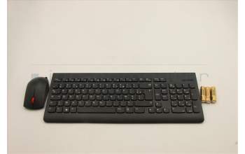 Lenovo 5KM0U87645 Keyboard_Mouse,Wireless,French,Black,Non_Backlight