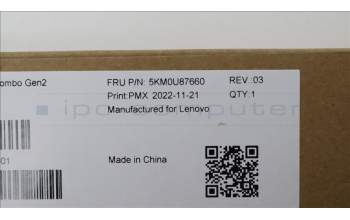 Lenovo 5KM0U87660 Keyboard_Mouse,Wireless,Portuguese,Black,Non_Backlight