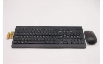 Lenovo 5KM0U87672 Keyboard_Mouse,Wireless,US English Euro,Black,Non_Backlight
