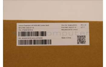 Lenovo 5KM0U87673 Keyboard_Mouse,Wireless,Slovenian,Black,Non_Backlight