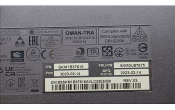 Lenovo 5KM0U87675 Keyboard_Mouse,Wireless,Lithuanian,Black