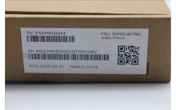 Lenovo 5KM0U87786 Keyboard_Mouse,2.4G,Arabic,Black