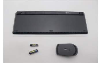 Lenovo 5KM0U87794 Keyboard_Mouse,2.4G,French,Black