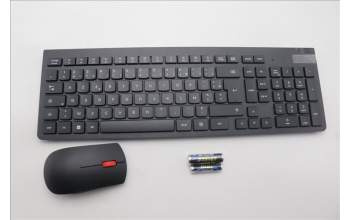 Lenovo 5KM0U87794 Keyboard_Mouse,2.4G,French,Black