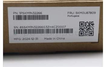 Lenovo 5KM0U87809 Keyboard_Mouse,2.4G,Portuguese,Black