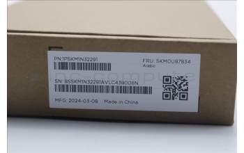 Lenovo 5KM0U87834 Keyboard_Mouse,2.4G,Arabic,Luna Grey