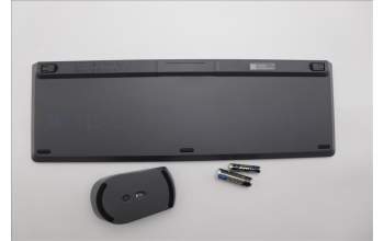Lenovo 5KM0U87849 Keyboard_Mouse,2.4G,Hebrew,Luna Grey