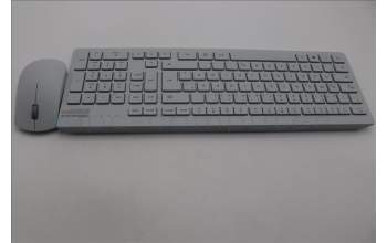 Lenovo 5KM0U87895 Keyboard_Mouse,2.4G,German,Cloud Grey