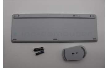 Lenovo 5KM0U87919 Keyboard_Mouse,2.4G,US English Euro,Cloud Grey