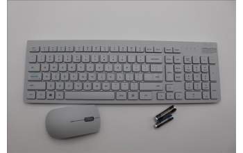 Lenovo 5KM0U87919 Keyboard_Mouse,2.4G,US English Euro,Cloud Grey