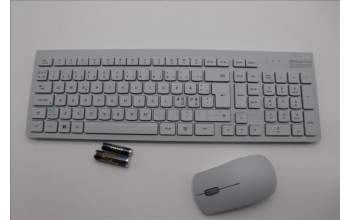 Lenovo 5KM0U87925 Keyboard_Mouse,2.4G,Nordic,Cloud Grey