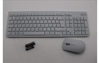 Lenovo 5KM0U87929 Keyboard_Mouse,2.4G,Czech/Slovakian,Cloud Grey