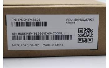 Lenovo 5KM0U87931 AI Keyboard_Mouse,2.4G,Ukraine,Black