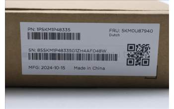 Lenovo 5KM0U87940 AI Keyboard_Mouse,2.4G,Dutch,Black