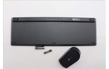 Lenovo 5KM0U87941 AI Keyboard_Mouse,2.4G,French,Black