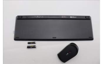 Lenovo 5KM0U87948 AI Keyboard_Mouse,2.4G,Hungarian,Black
