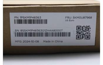 Lenovo 5KM0U87968 AI Keyboard_Mouse,2.4G,US English Euro,Black