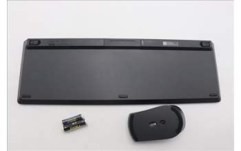 Lenovo 5KM0U87970 AI Keyboard_Mouse,2.4G,Arabic(New),Black