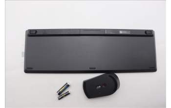 Lenovo 5KM0U87974 AI Keyboard_Mouse,2.4G,Nordic,Black