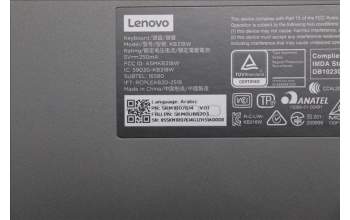 Lenovo 5KM0U88203 Keyboard_Mouse, Wireless, Arabic, Luna Grey