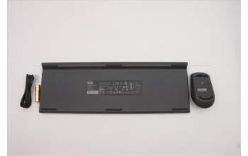 Lenovo 5KM1B81167 Tastatur_Maus, Kabellos, Tschechisch/Slowakisch, Sturmgrau, Nicht beleuchtet