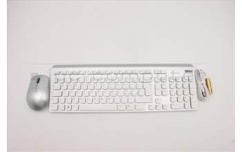 Lenovo 5KM1B81349 Keyboard_Mouse,Wireless,Italian,Cloud Grey