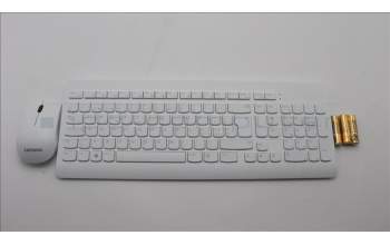 Lenovo 5KM1C40674 Keyboard_Mouse,Wireless,Swiss French/German,White