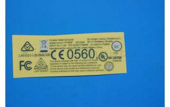 Lenovo 5L18C02848 YT3-850 Rating label&*70152399 CS