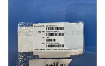 Lenovo 5L18C22815 TB360ZU Fragile paper&*HQ60400551000 CS
