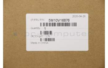 Lenovo 5M10V16876 C-Cover with keyboard, Russian, Black, US