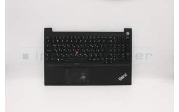 Lenovo 5M10V16906 C-Cover with keyboard, Hebrew, Black, Backlight, US