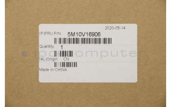 Lenovo 5M10V16906 C-Cover with keyboard, Hebrew, Black, Backlight, US