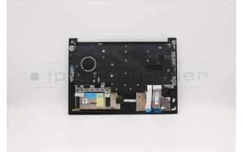 Lenovo 5M10V17024 C-Cover with keyboard, Switzerland, Black, Non-Backlight, UK