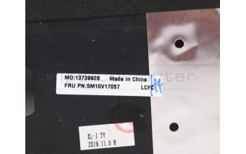Lenovo 5M10V17057 MECH_ASM BL KB W C ASM NORDIC BK UK