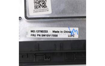 Lenovo 5M10V17058 C-Cover with keyboard, Switzerland, Black, Backlight, UK