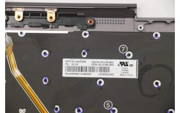 Lenovo 5M10V24838 C-Abdeckung mit Tastatur, Arabisch, Eisengrau, WLAN, US