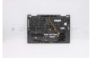 Lenovo 5M10V24843 C-Abdeckung mit Tastatur, Tschechisch/Slowakisch, Eisengrau, WLAN