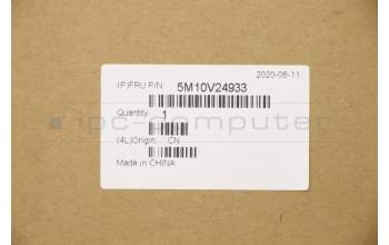 Lenovo 5M10V24933 C-Cover with keyboard, Nordic, Iron Grey, WWAN, UK