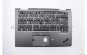 Lenovo 5M10V24971 C-Abdeckung mit Tastatur, Russisch, Eisengrau, WWAN