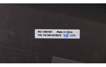 Lenovo 5M10V28076 MECH_ASM LCD REAR COVER,WQHD,RGB,ASM