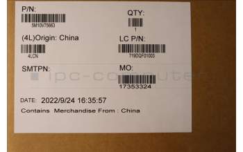 Lenovo 5M10V75663 MECH_ASM 16WUXGA,AR,TP,HYB,MUT/CSOT