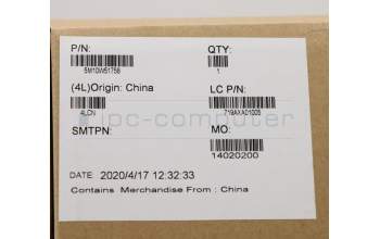 Lenovo 5M10W51758 CS16_2BCP,MYLAR,BLACK,NFC,TRA