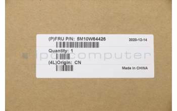 Lenovo 5M10W64426 C-Cover with keyboard,Czech Slovakian,Silver,Backlight