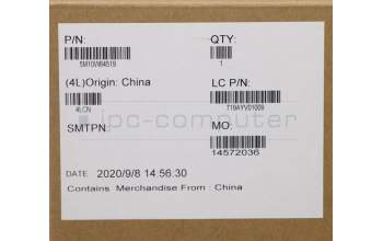 Lenovo 5M10W64519 MECH_ASM FRU ASM NBL NFPR BK UK FRA